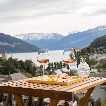 Hotell La Belle Vue Boutique & Cafe Spiez