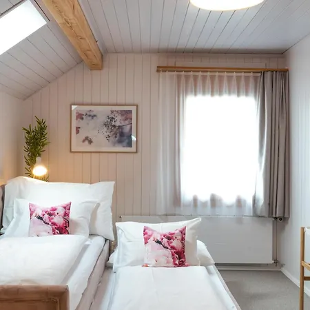 La Belle Vue Boutique & Cafe Hotell Spiez